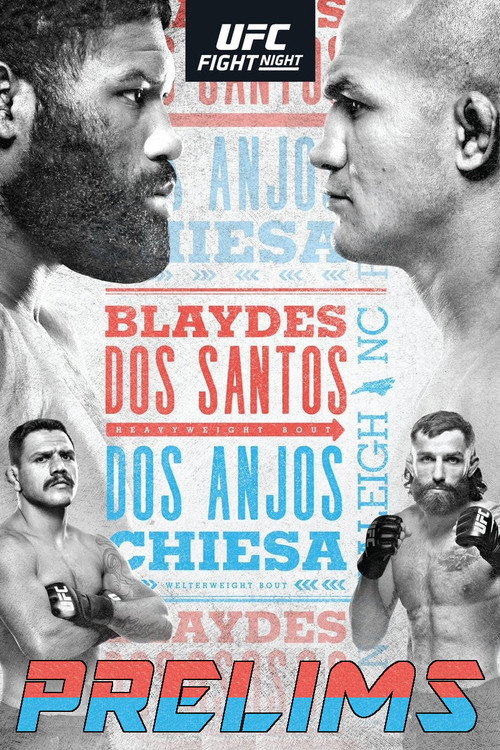 UFC Fight Night 166: Blaydes vs. Dos Santos poster 3
