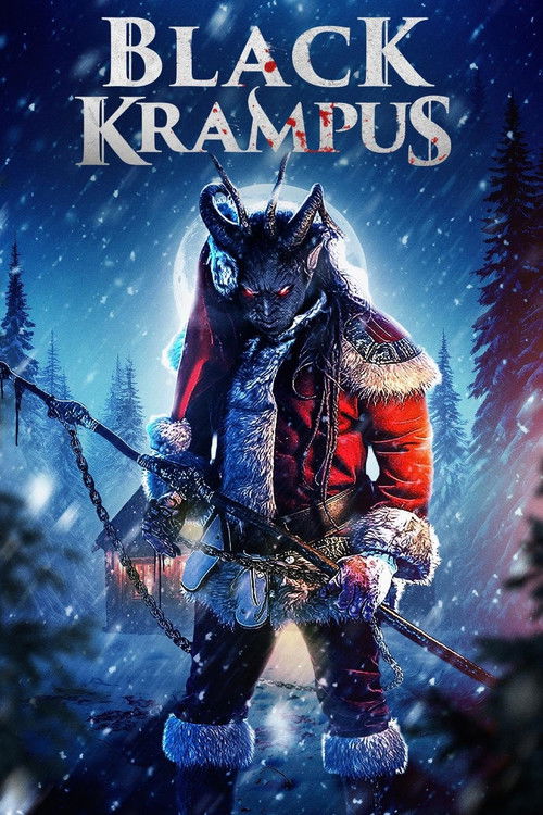Black Krampus Poster