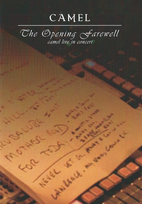 Camel: The Opening Farewell Poster
