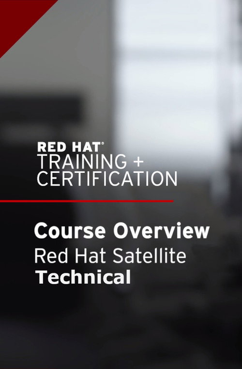 Red Hat Satellite Technical Overview (RH053)电影海报