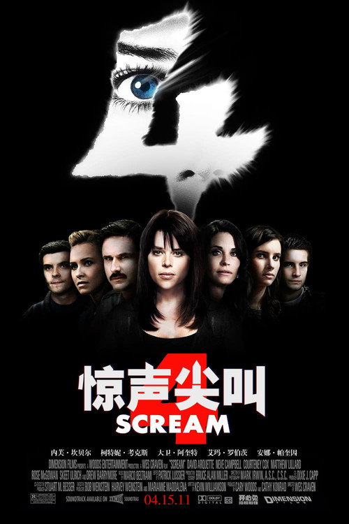 惊声尖叫4电影海报