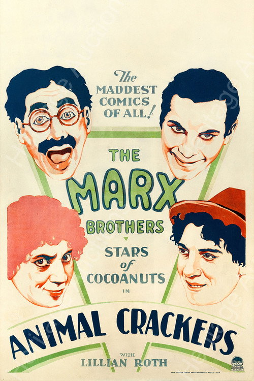 Animal Crackers (1930) หนังเต็มออนไลน์