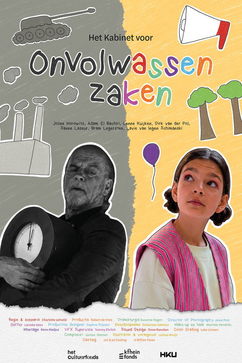 Het Kabinet voor Onvolwassen Zaken Poster