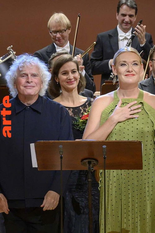 Simon Rattle and Magdalena Kožená Rudolfinum, Prague Poster