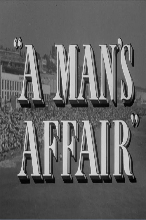 A Man's Affair Poster