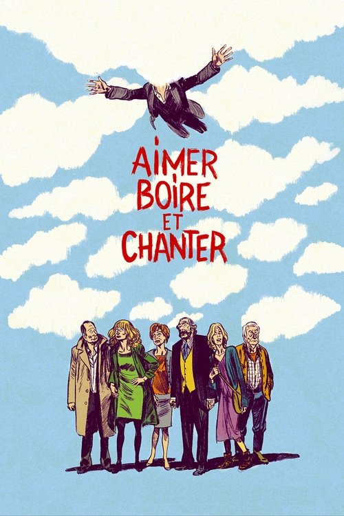 Background poster of Aimer, boire et chanter blurred