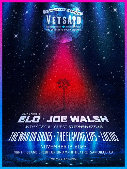 Jeff Lynne's ELO - Live at VetsAid 2023 poster 2