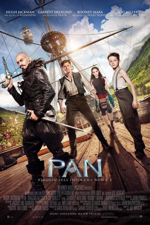 Pan - Viaggio sull'isola che non c'è (2015) Guarda lo streaming di film completo online