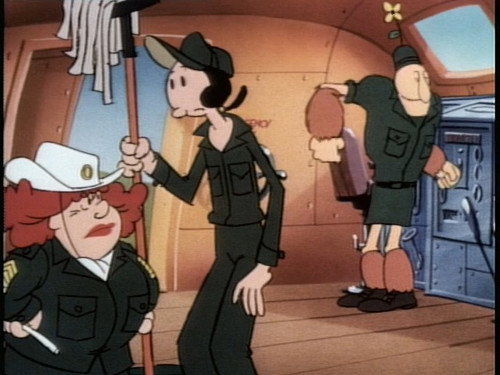 Popeye Stumps Bluto