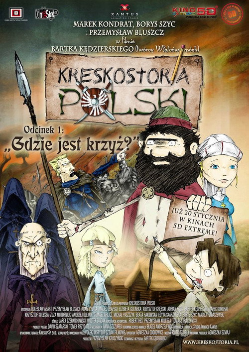 Kreskostoria Polski Poster