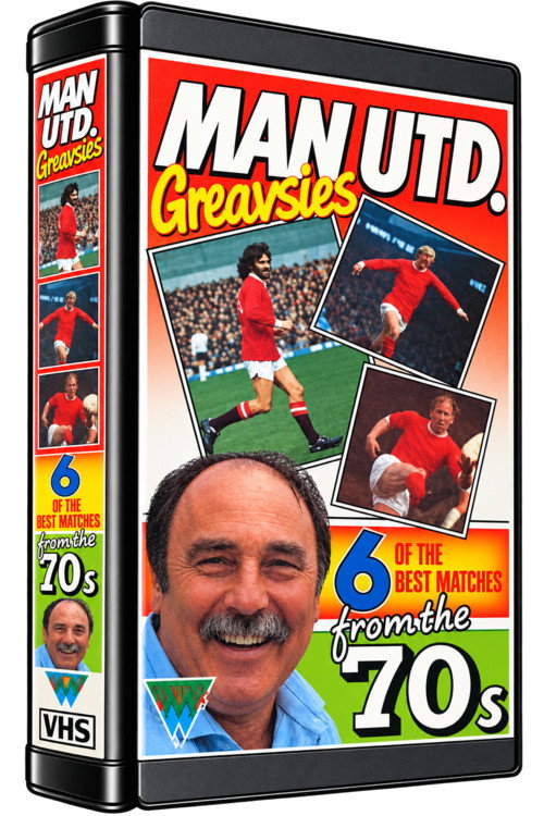 Greavsie's 6 of The Best Matches - 70's Manchester United Poster