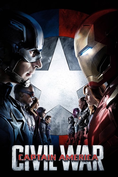 Captain America: Civil War poster Captain America: Civil War (2016) Online bästa kvalitet HD