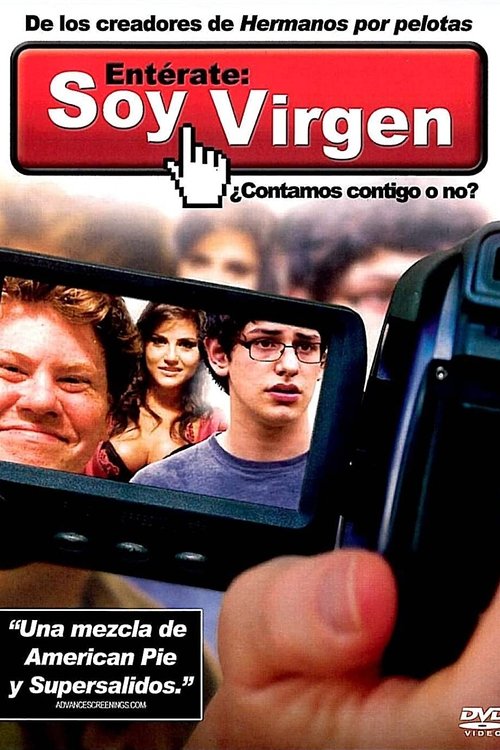 Background poster of The Virginity Hit blurred