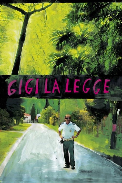 Background poster of Gigi la legge blurred