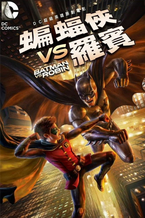 蝙蝠侠大战罗宾电影海报