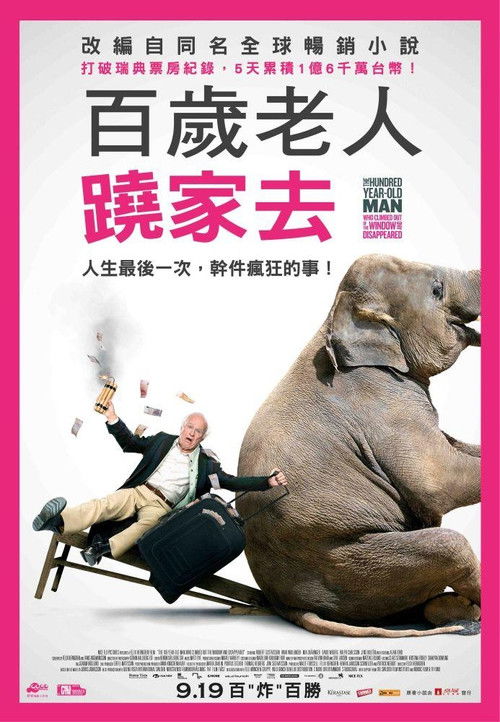 百岁老人跷家去电影海报