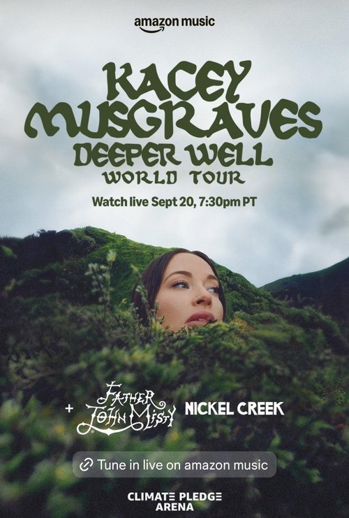 Kacey Musgraves: Deeper Well World Tour Live Poster