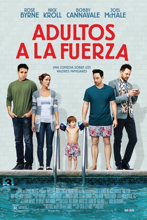 Background poster of Adult Beginners blurred
