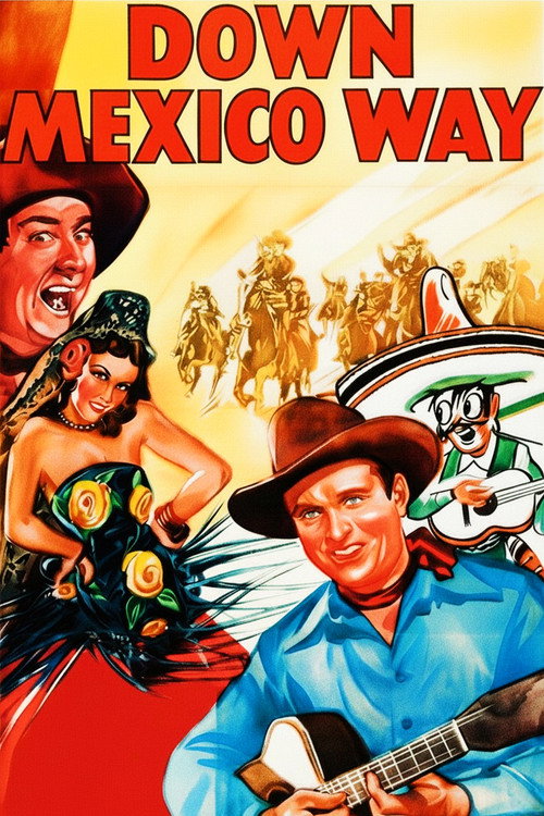 Down Mexico Way Poster