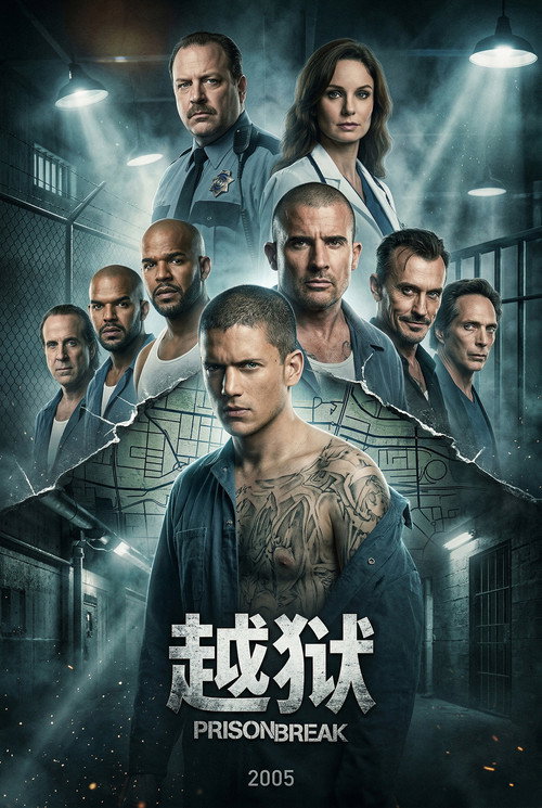 越狱电影海报