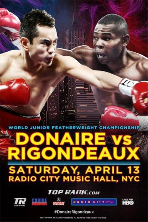 Nonito Donaire vs. Guillermo Rigondeaux Poster