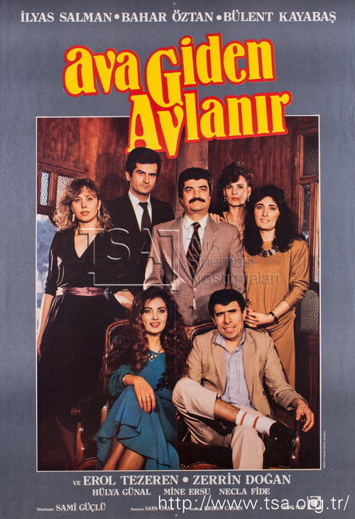 Ava Giden Avlanır poster 3