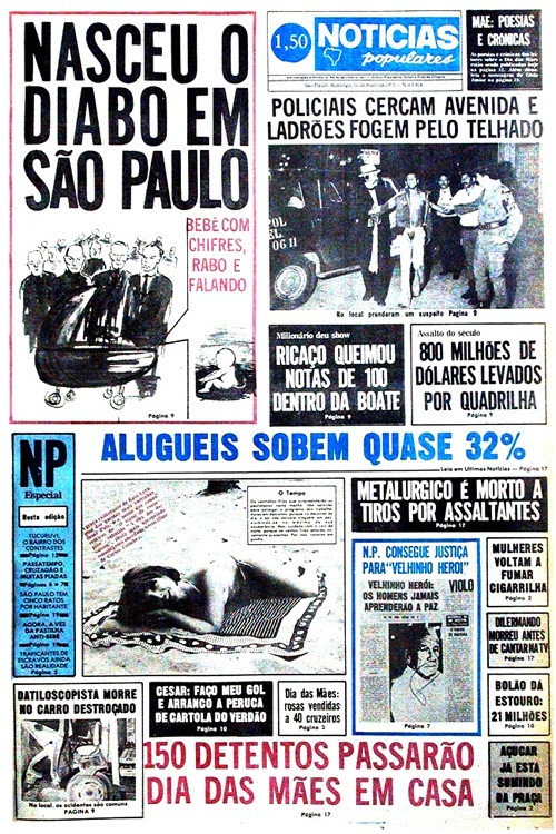 The Devil Baby Was Born in São Paulo poster 2