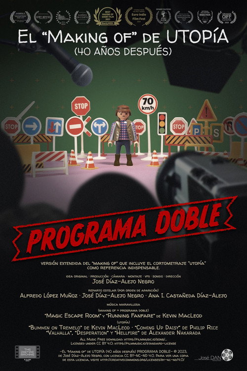 El &ldquo;making of&ldquo; de utop&iacute;a (40 a&ntilde;os despu&eacute;s) programa doble电影海报