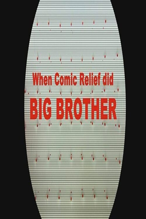 When Comic Relief Did Big Brother poster 2