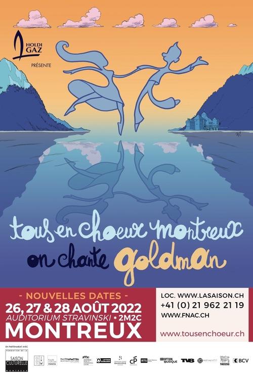 Tous en Chœur Montreux : On chante Goldman Poster