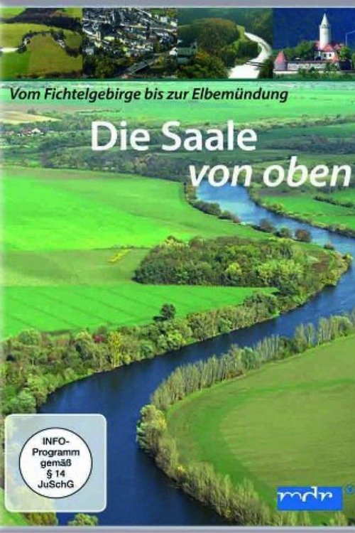 Die Saale von oben