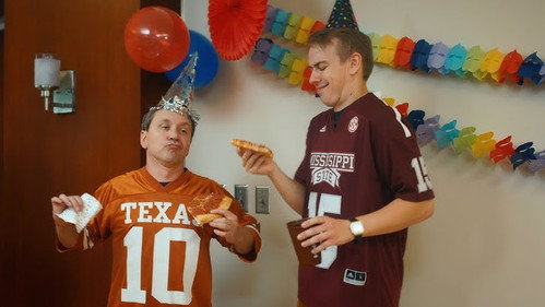 SEC Holds a Pizza Party to Celebrate All the Scoring