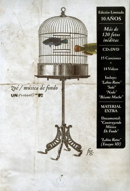 Zoe: Musica de Fondo (MTV Unplugged) poster 2