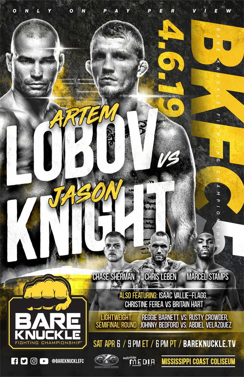 Bare Knuckle Fighting Championship 6 poster 2
