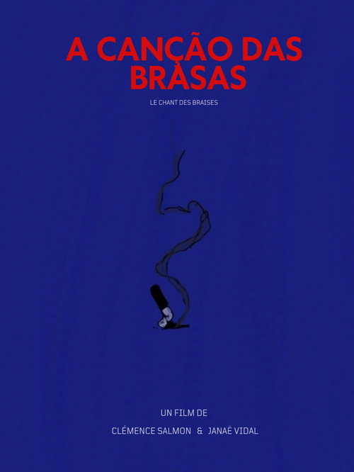 A canção das brasas Poster