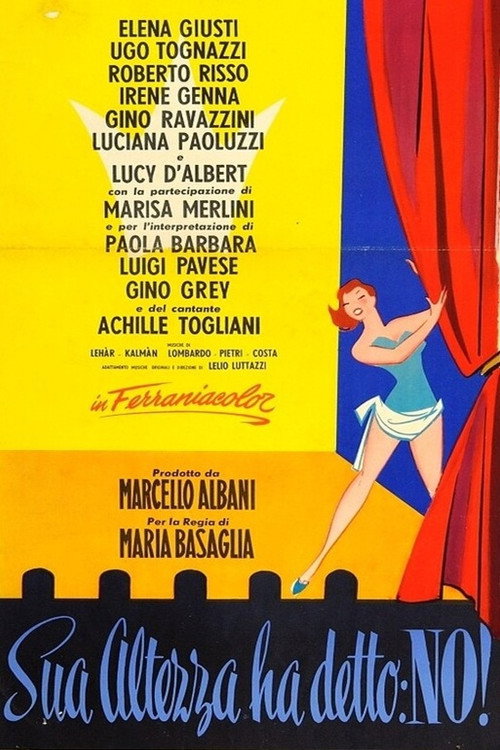 Sua altezza ha detto: no! Poster