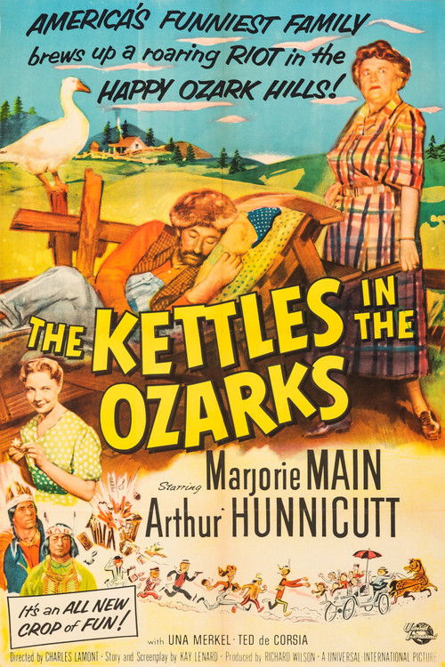 The Kettles in the Ozarks Poster
