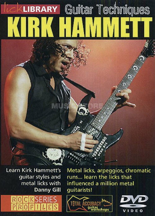 Kirk Hammett Guitar Techniques电影海报
