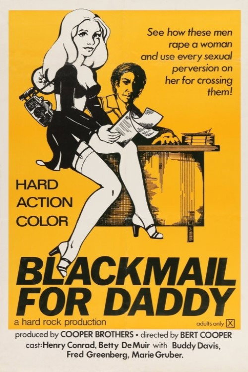 Blackmail for Daddy poster 2