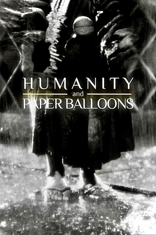 Humanity and Paper Balloons Poster