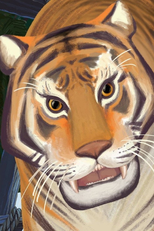 Hunter and Tiger Poster