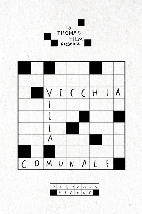 Background poster of Vecchia Villa Comunale blurred