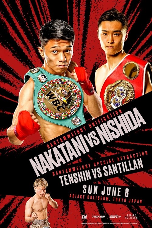 Junto Nakatani vs. Ryosuke Nishida Poster