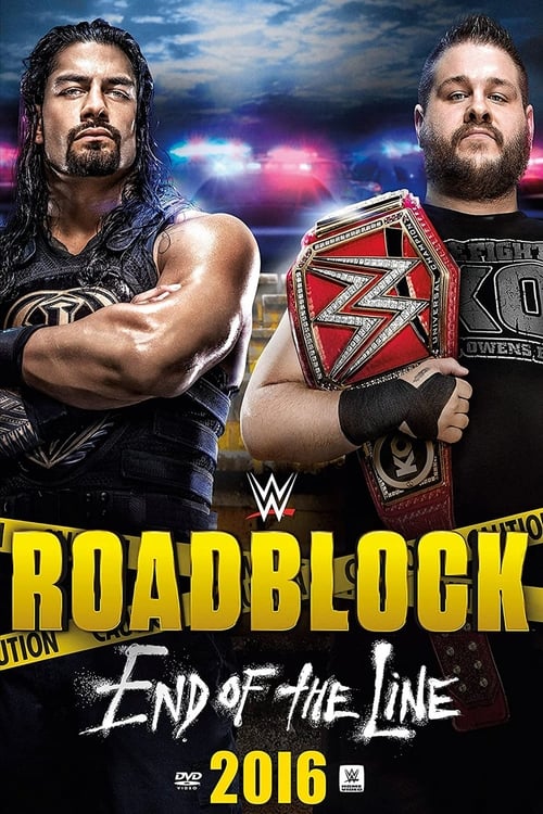 WWE Roadblock: End of the Line 2016 Poster