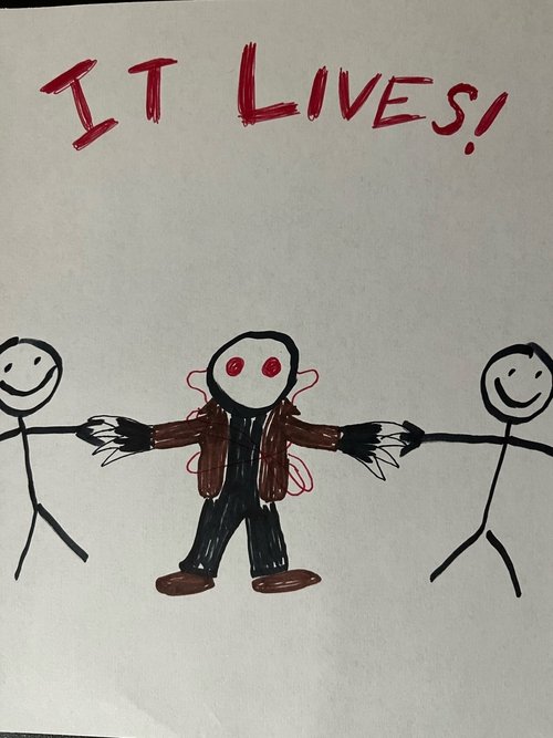 It Lives! Poster