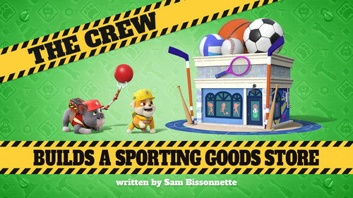 The Crew Builds a Sporting Goods Store