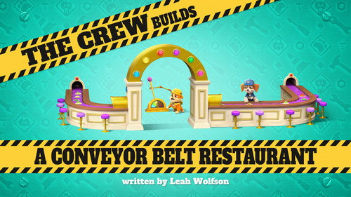 The Crew Builds a Conveyor Belt Restaurant