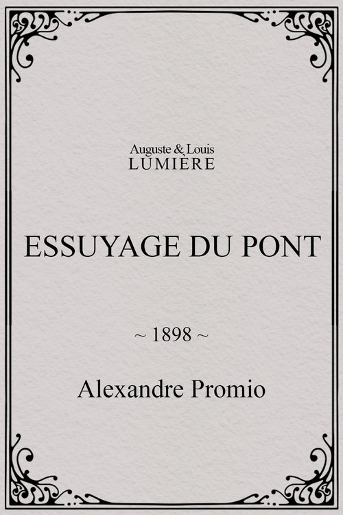 Essuyage du pont