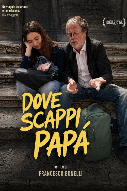 Dove scappi papà? Poster