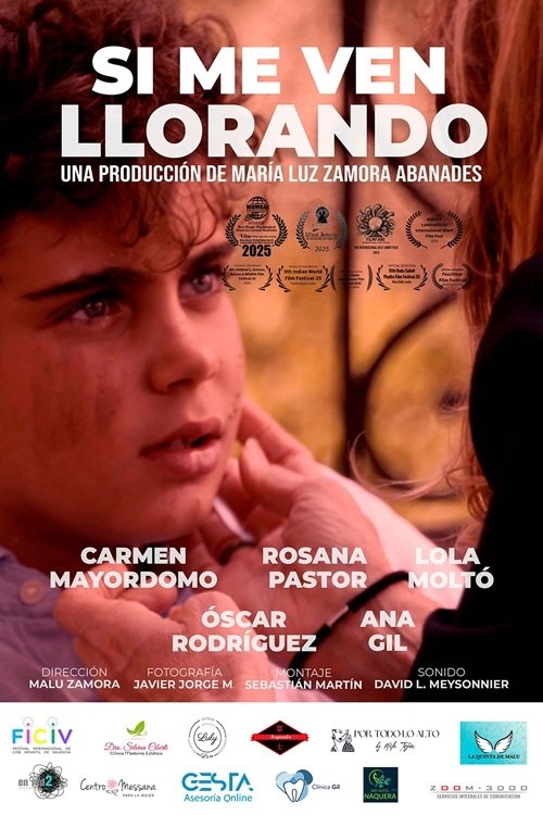 Si me ven llorando Poster